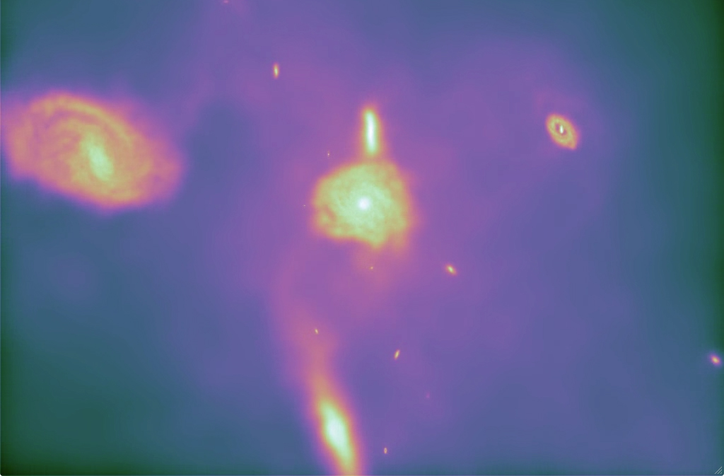 Artificial Universe Similar to Ours Built with Supercomputer